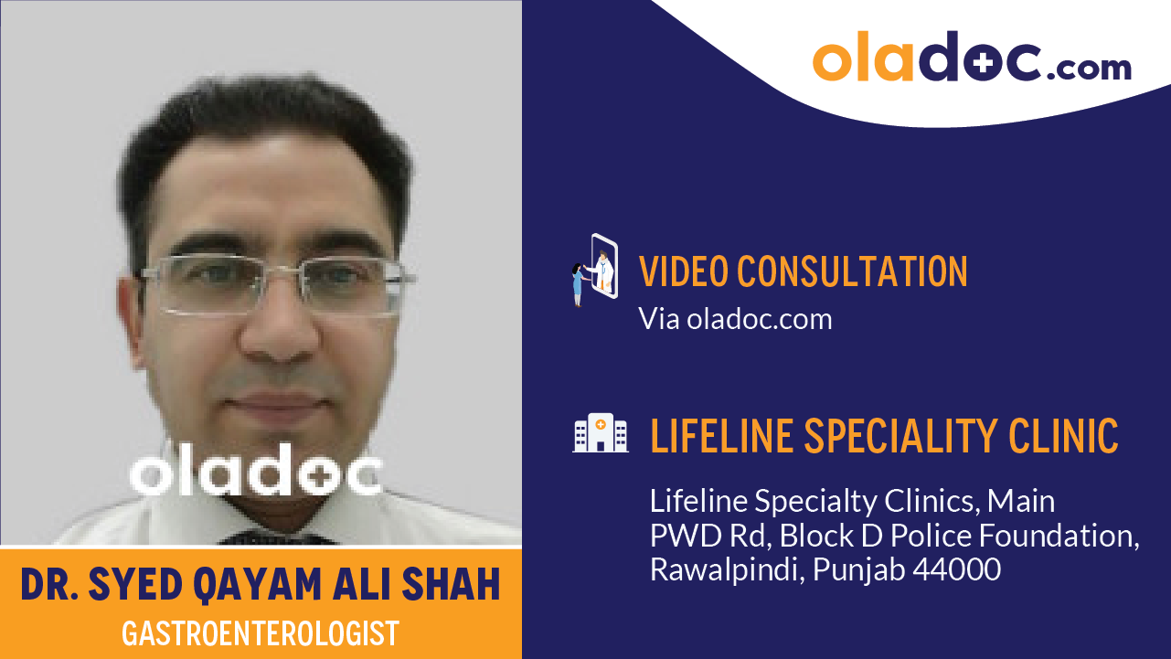 Practice locations of Dr.Syed Qayam Ali Shah